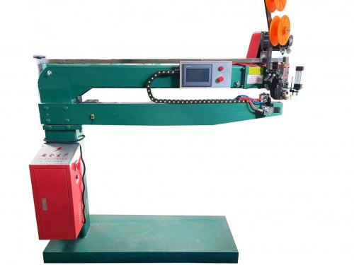 Series double servo stitching machine